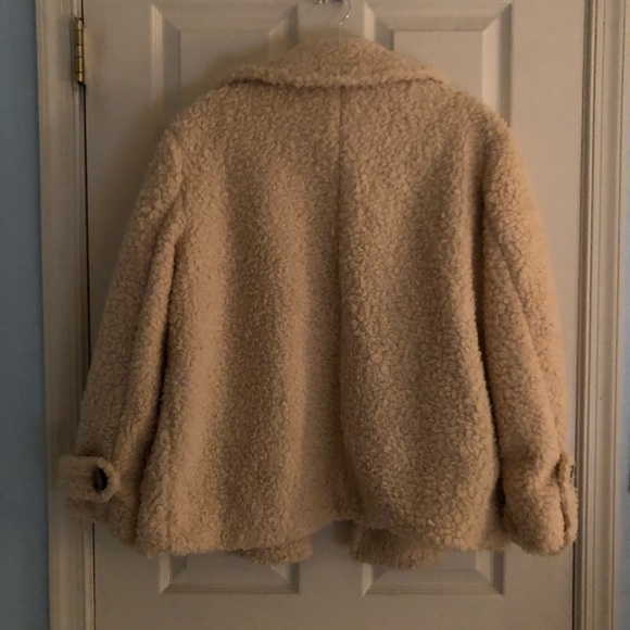 free people so soft cozy peacoat - Picture 5 of 5